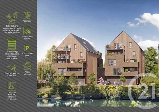 Appartement F4 à vendre - 4 pièces - 90.33 m2 - AMIENS - 80 - PICARDIE - Century 21 Nes'Immo