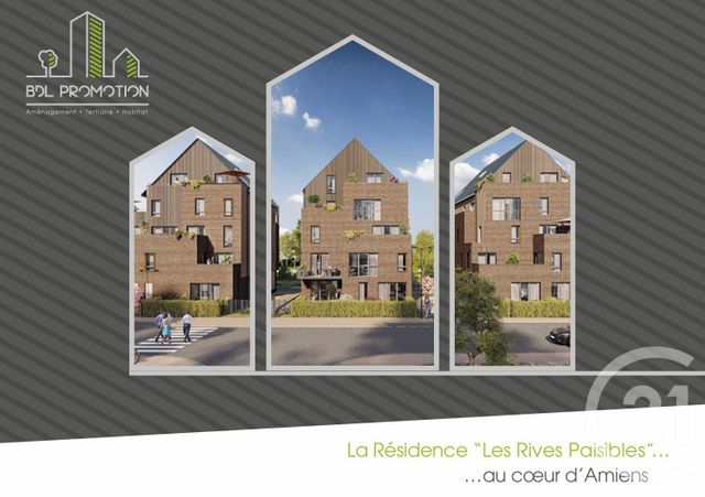 Appartement F4 à vendre AMIENS